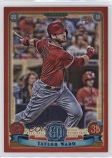 2019 Topps Gypsy Queen Red /10 Taylor Ward #139 Rookie RC