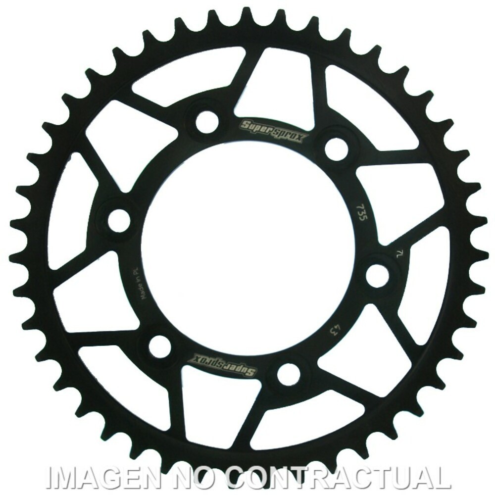 Supersprox Steel Sprocket Ducati 520 X 43 For Motorcycle Parts Accessories
