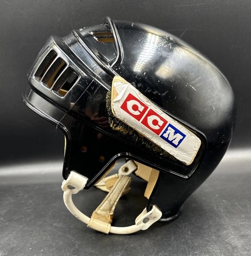 Vintage CCM HT2 Hockey Helmet With Foam Bumpers Padding Classic Rare - Picture 5 of 22