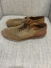 Allen Edmonds Discovery Brown Suede Derby Casual Shoes Men’s 11 D