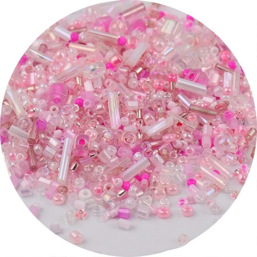 Glass Seed Beads Mix for DIY Jewelry Making Women Round Bugle Delica Assorted - Picture 10 of 17