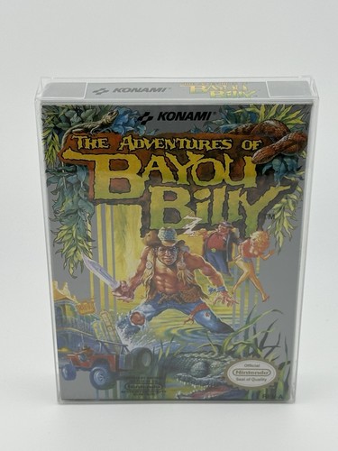 NES SEALED - Adventures of Bayou Billy - Rev-A H-Seam Factory Seal Nintendo NEW - Picture 15 of 15