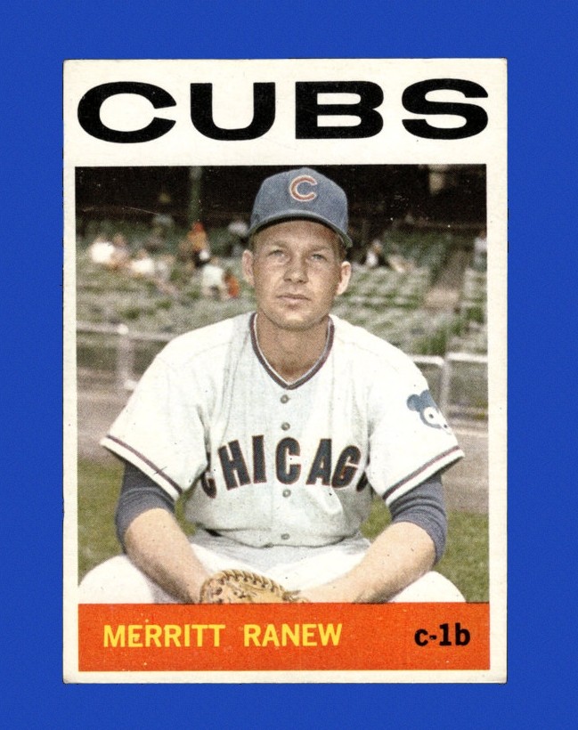 1964 Topps Set-Break # 78 Merritt Ranew EX-EXMINT *GMCARDS*