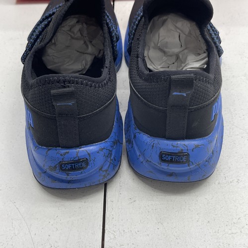 Puma Softride One4All blau schwarz Marmor ohne Spitze Turnschuhe Jugend Größe 6,5 - Bild 6 von 10