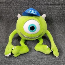 Disney Pixar Monsters University Mike Wazowski Plush Stuffed Animal Toy Green