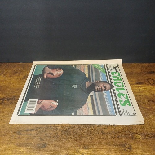 Periódico de colección Philadelphia Eagles Digest 10/9/89, Keith Jackson - Imagen 3 de 3