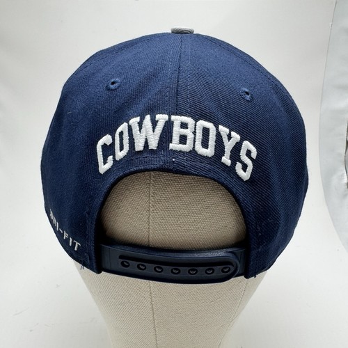 Nike Dallas Cowboys Star Logo Snapback Mütze True Blue Dri Fit NFL Flat Bill - Bild 5 von 8