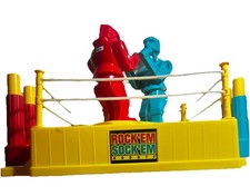 Vintage Mattel Rock'em Sock'em Robots Classic 2 Player Boxing Game Toy 2001