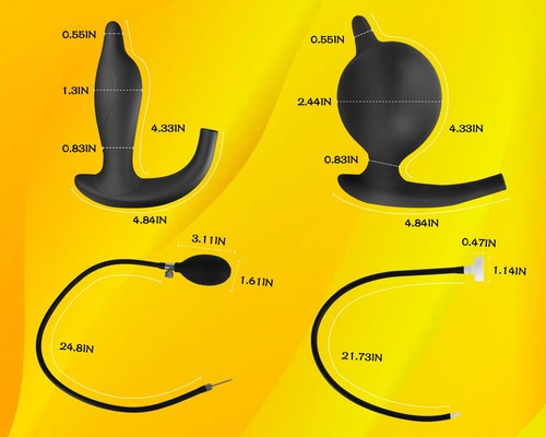 Enema Inflatable Anal Congestion Anal Cleaning Device Anal Expansion for Begi... - Picture 4 of 7