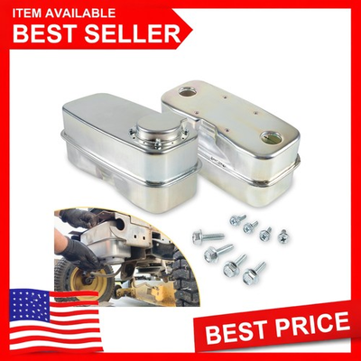 #ad MTD Muffler Dual Inlet fits 50quot; Troy Bilt Mustang RZT50 Ryobi 13AD678G034 Bolens $100.87