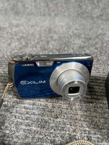 Casio EXILIM EX-S5 10.1MP Digital Camera - Blue *GOOD/TESTED* W Charger - Picture 2 of 9