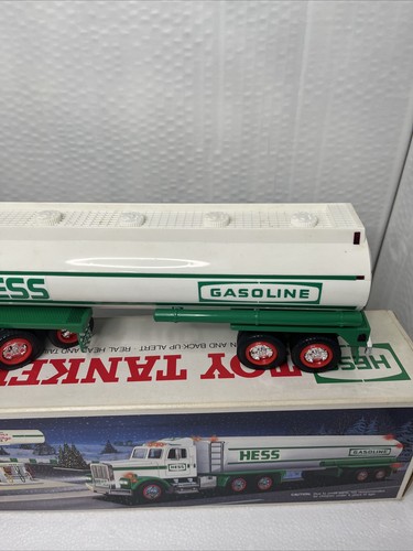Vintage 1990 Hess Benzin Spielzeug Tankwagen unbespielt - Bild 4 von 13