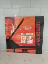 "Executive Decision" Widescreen Laserdisc LD - Kurt Russell
