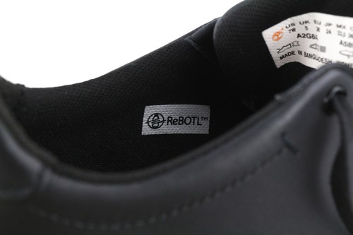 TIMBERLAND A2G8A Womens Sneakers EU37-EU38 Black Leather Low Top ReBOTL * - Picture 13 of 19