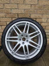 1X AUDI A6 C6 4F LE MANS S LINE 19" ALLOY WHEEL 8.5J ET48 4F0601025BA 5x112 57.1