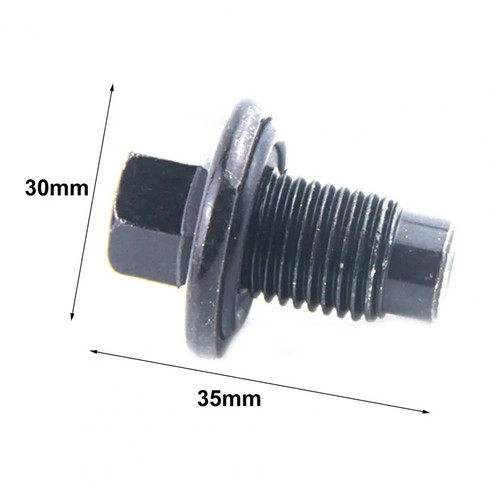 Oil Pan Screws 1E0010404 97JM6730BA Anti-corrosion Black Non-deformatio - Picture 8 of 12
