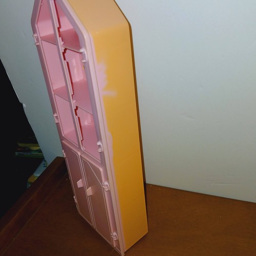Vintage Barbie Mattel Sweet Roses 1987 pink shelf cabinet dollhouse furniture - Picture 4 of 4