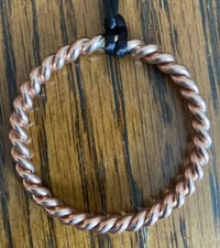 Tensor Ring, 1/4 Lost Cubit Pendent, 177 MHz,  EMF Protection, 10 Gauge, Brazed