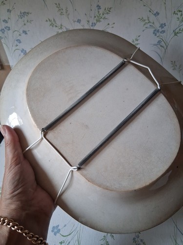 Blue & White WILLOW Pattern Deep Meat Platters Various Sizes X 4 Very Old - Picture 10 of 15