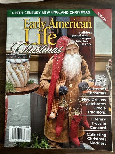 EARLY AMERICAN LIFE MAGAZINE LOT of 8 BACK ISSUE 2022 Christmas COLONIAL LIVING - Picture 2 of 9