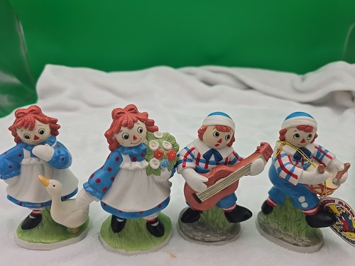RAGGEDY ANN & ANDY PORZELLANFIGUREN (4) 1990 - Bild 2 von 13