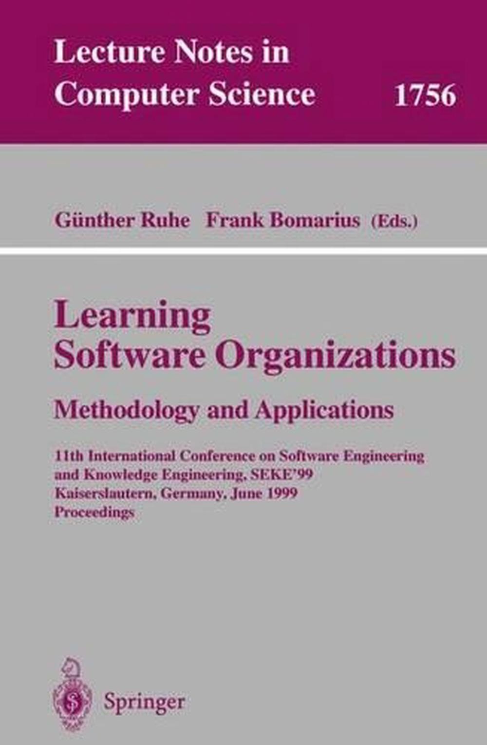 Learning Software Organizations: Methods and Applications from the 11th International Conference-image