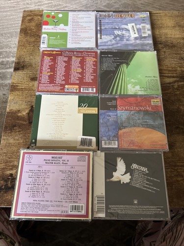 Lots of 8 and new sealed CD Mozart Santana Rocky Mountain high and more see pict - Imagen 10 de 18