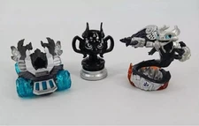 Skylanders Superchargers Dark Spitfire Hot Streak And Kaos Trophy