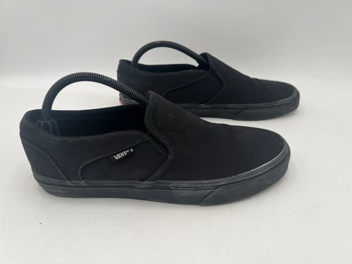 Vans Scarpe Donna 11 Off The Wall Sneakers Slip On Nero Tela Basse 508731