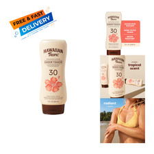 Hawaiian Tropic Sheer Touch Lotion Sunscreen SPF 30 Moisturizing Broad Spectrum