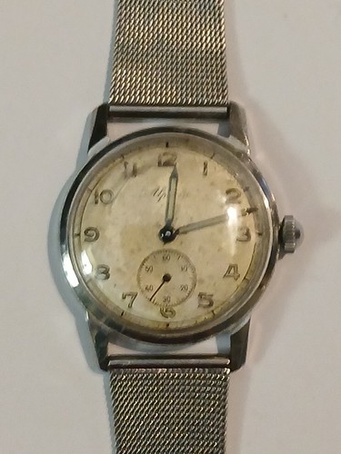 Vintage Alprosa/Enicar Mechanical Mens Field Watch