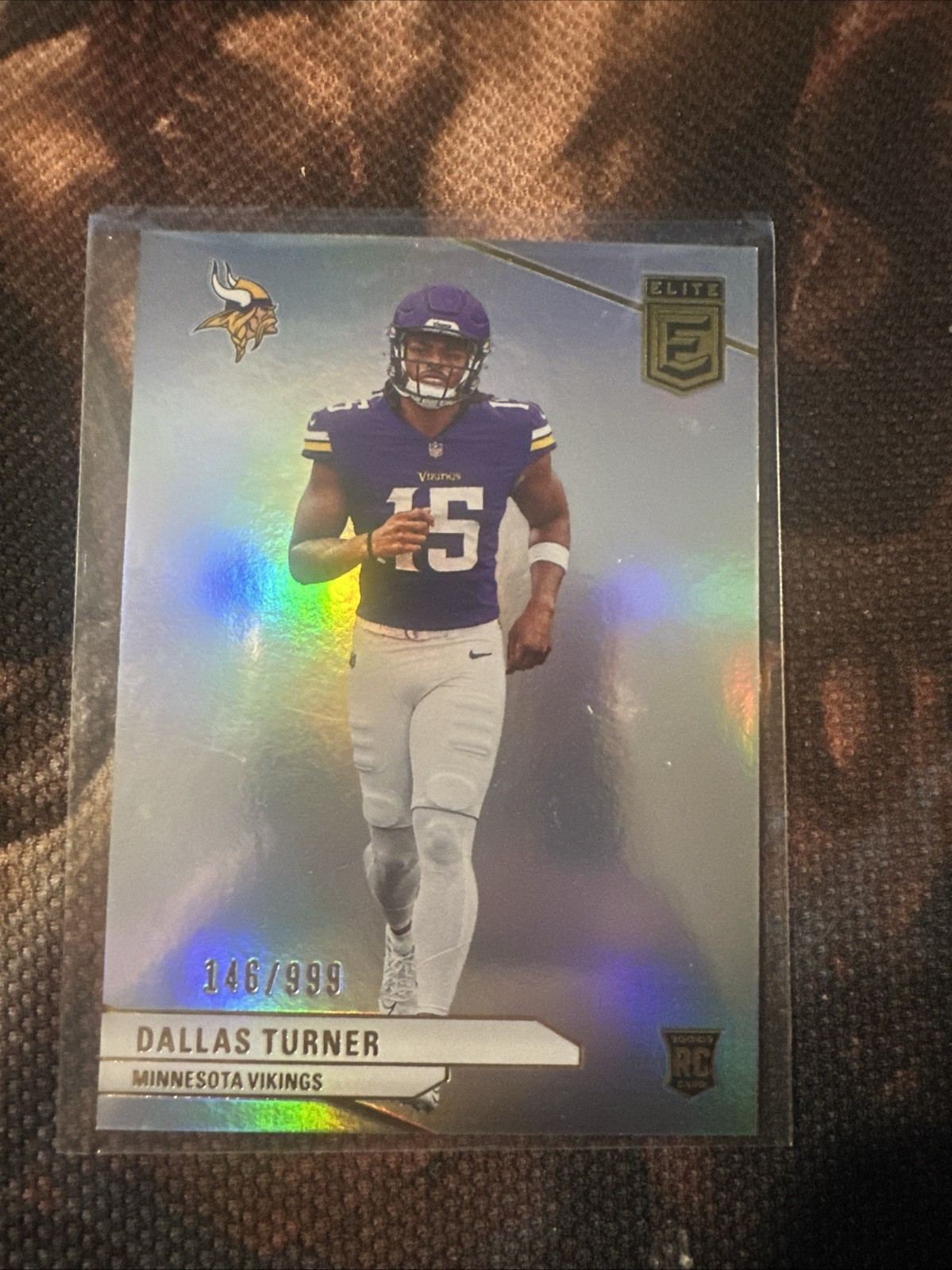 2024 Panini Donruss Elite - Rookies Dallas Turner #170 /999 (RC)