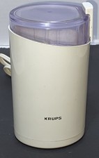 Krups Fast Touch Coffee Bean Mill Grinder Type 203 White Hong Kong WORKS FINE