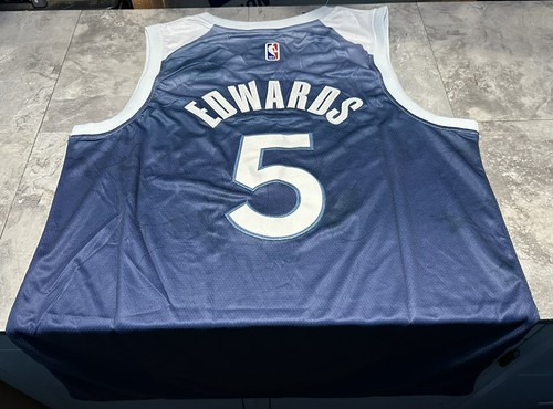 NWT Nike Anthony Edwards Minnesota Timberwolves Jersey Size 2XL Land of Lakes