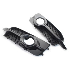 2x Gitter Lüftungsgitter Stoßstange Kühlergrill Wabengrill für Audi A1 8X S-Line