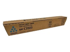 GENUINE RICOH SAVIN LANIER 841816 (841820) (MP C3503) CYAN TONER CARTRIDGE