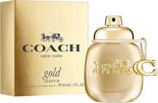Coach New York Gold Parfum 1 Oz Women Spray New