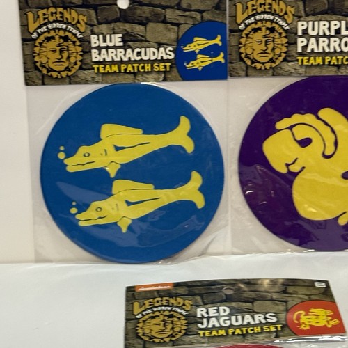 5X Nickelodeon LEGENDS OF THE HIDDEN TEMPLE 6" Patch Sets (2 Each Pack) - NEW - Picture 6 of 7