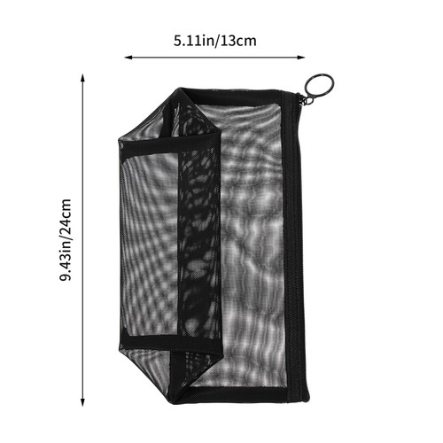 2 Pcs Mesh Travel Organizer Bags Large Capacity Cosmetics Storage - Bild 9 von 12