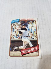 1980 Topps Reggie Jackson # 600