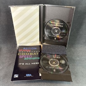 SEGA Saturn - Command & Conquer - CIB w/ Reg Card, Inserts, & Protector - Tested