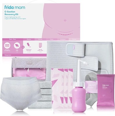 Frida Mom C-Section Recovery Kit Day-to-Night Post-Op Care Kit New