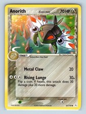 Pokemon Holon Phantoms Anorith (Delta Species) 57/110