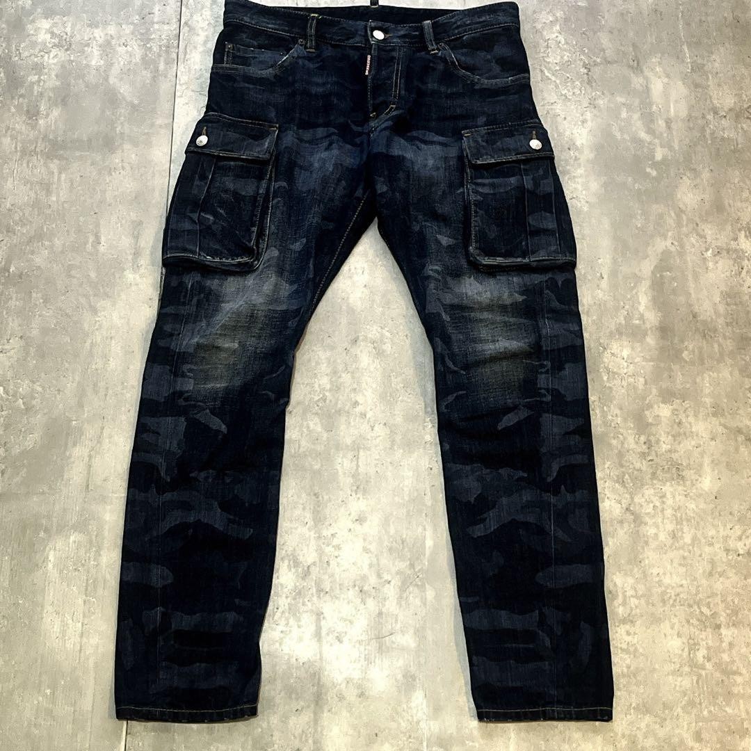 パンツ 14ss archive DSQUARED2 Cargo denim Pant DSQUARED 2 Men Pants 14Ss Archive Cargo Denim Pant Limited