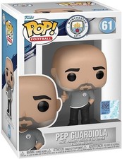 Funko POP! Football: Manchester City FC 61 Pep Guardiola Sports Collectable Viny