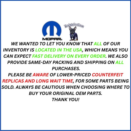 3.6L Intake Camshaft, Right Side OEM Mopar 05184380AH 5184380AH - Foto 10 di 11