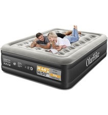 OlarHike Double Size Airbed Inflatable Mattress Builtin Pump 190cm x140x46cm