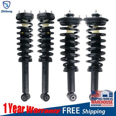 4xAir Bag to Coil Spring for Range Rover Sport LR3 LR4 Front&Rear Complete Strut