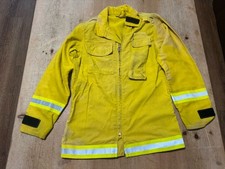 Crew Boss #WLS1772 Wildland Fire Fighter Jacket Medium Yellow Nomex Small 2012