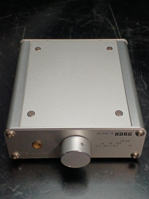 Korg DS-DAC-10 USB DAC/Headphone Amp Black Hardoff Mint